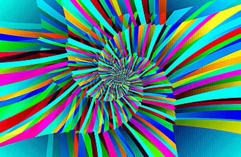 Abstract spiral, stripes, colorful, abstract, , cool, spiral, fractal HD wallpaper