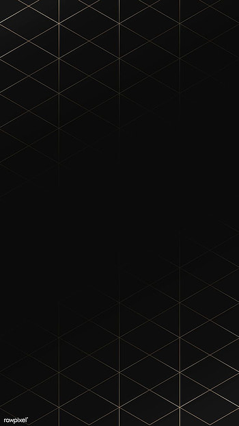 Seamless gold rhombus grid pattern on black background mobile vector. premium . Black background design, Gold rhombus, Dark , Dark Grid HD phone wallpaper