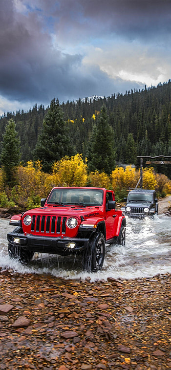 Jeep Wrangler 2018, , High resolution, Mobile backgrounds HD phone wallpaper