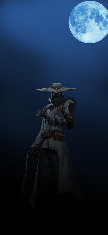Cypher, costume design, moon, riotgames, valorant HD phone wallpaper