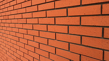 Brick wall, Red bricks, Textured surface, Striking appearance HD wallpaper