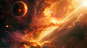 Cosmic Wonders: A Stunning Sci-Fi Space, Sci Fi, space, galaxy, nebula, planet HD wallpaper
