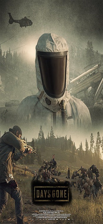 Days gone, zombies sobrevivie, ps4 HD phone wallpaper