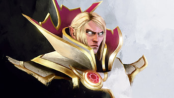 Invoker portrait , game art, Dota 2 hero HD wallpaper