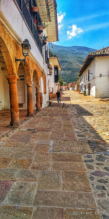 Villa de Leyva, cloud, sky HD phone wallpaper