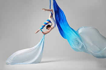Caroline Dignes, Aerial Silks HD wallpaper