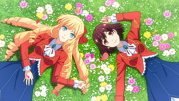 : Rae and Claire from I'm in Love with the Villainess, Anime HD wallpaper