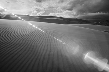 Landscape, Lens Flare HD wallpaper