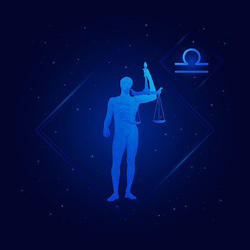 Libra Zodiac Sign, Galaxy stars background, Astrology horoscope, Zodiac signs HD phone wallpaper