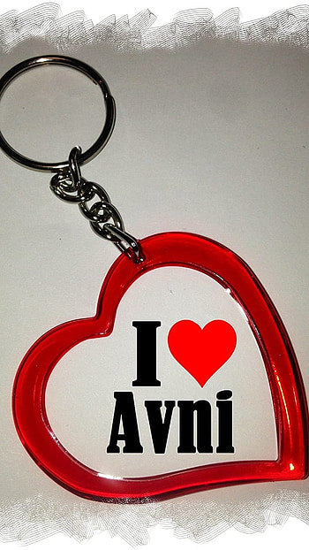 A Name, Avni, Love, keychain HD phone wallpaper