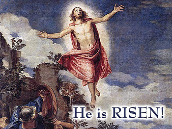HE IS RISEN, god, risen, religious, holiday, lord, passover, jesus, easter HD wallpaper