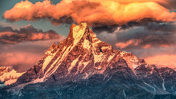 Himalayas , background HD wallpaper