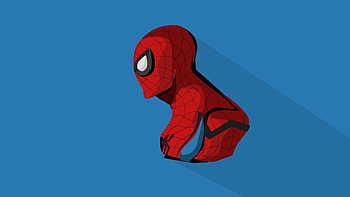 Spider-man, minimal, artwork HD wallpaper
