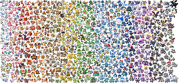 Pokemon here in high quality, All Pokemon HD wallpaper