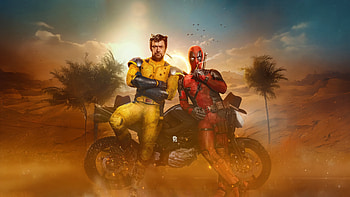 The Strength And Courage Of Deadpool And Wolverine, deadpool-and-wolverine, deadpool-3, deadpool, wolverine, superheroes, artwork, digital-art HD wallpaper