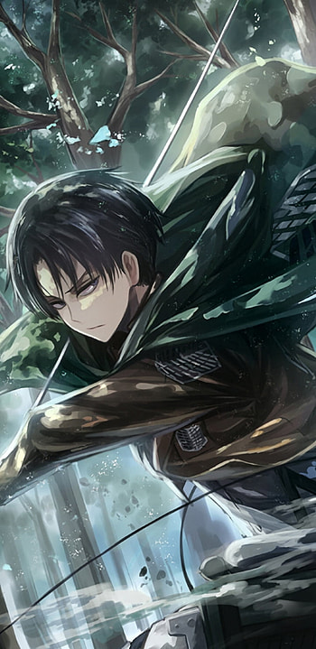 Levi Ackerman: Elite Warrior Anime , Levi Ackerman, Anime, Attack on Titan HD phone wallpaper