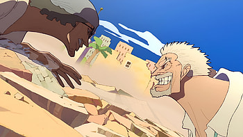 Aokiji VS Garp, Anime, One Piece, Aokiji (One Piece), Monkey D. Garp HD wallpaper