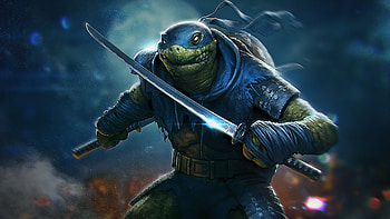 TMNT Leo , teenage-mutant-ninja-turtles, ninja-turtle, artstation HD wallpaper