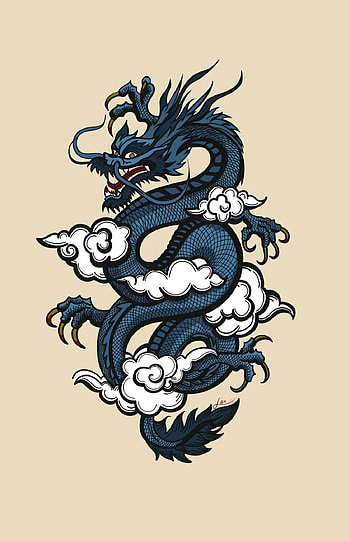 Tokyo, Japan, Dragon artwork, Stunning HD phone wallpaper