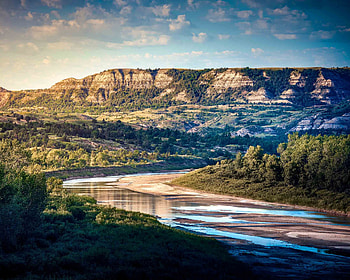 North Dakota, Badlands, graphy, Landscapes HD wallpaper