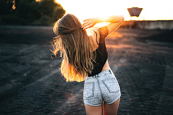 Girl Long Blonde Hairs , girls, blonde, model HD wallpaper