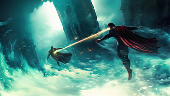 Batman And Superman Pursuit, batman, superman, superheroes, artist, artwork, digital-art HD wallpaper