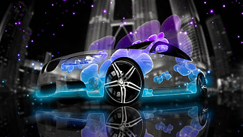 BMW-CAR, COLOR, CAR, BMW, ABSTRACT HD wallpaper