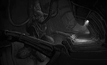Scorn game, Steam community, Fan discussions, Game updates HD wallpaper