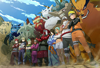 Killer Bee Naruto, Heroic rapper, Eight-Tails jinchuriki, Elemental swords HD wallpaper