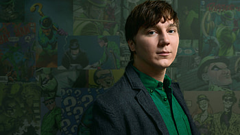 Paul Dano, Riddler , Michelle Anderson's post HD wallpaper
