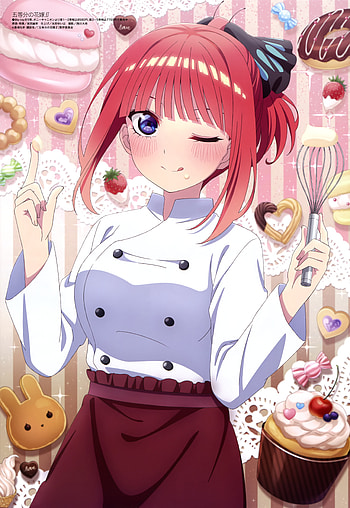 Nino, Quintillizas, girl, anime HD phone wallpaper