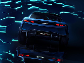 vehicle, Lamborghini Lanzador HD wallpaper