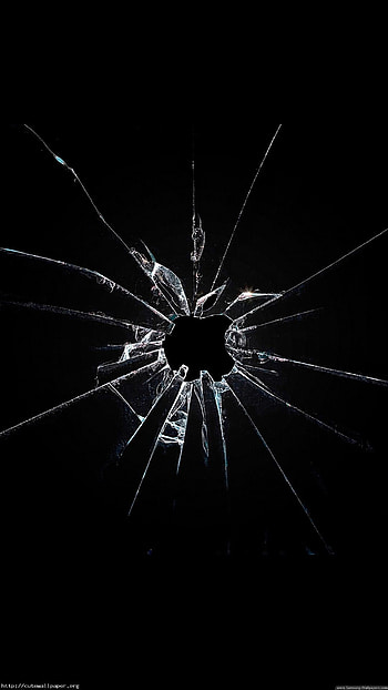 Broken Screen iPod Smash HD phone wallpaper