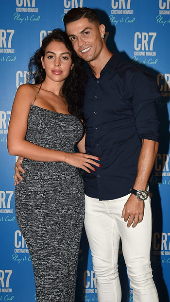 Cr7 and Georgina, face, beauty, ronaldo, georgina rodriguez, portrait HD phone wallpaper