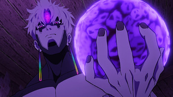Dandadan — Jin Enjouji: Violet Orb, Anime, Dandadan, Jin Enjouji, purple anime HD wallpaper