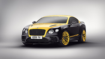 Bentley Continental GT 24 Gold Black, bentley-continental, bentley, 2018-cars HD wallpaper