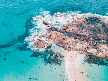 Nature, Stones, Sea, Waves, Beach, Rocks HD wallpaper