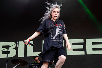 Billie Eilish, Music, Singer, American, White Hair HD wallpaper