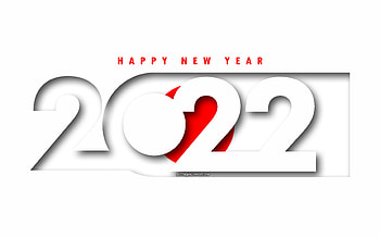 Happy New Year 2022 Japan, white background, Japan 2022, Japan 2022 New Year, 2022 concepts, Japan, Flag of Japan HD wallpaper