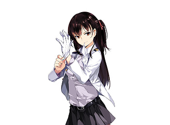 Hot, admiral, kantai, anime girl, kancolle HD wallpaper