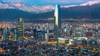 Santiago , Chile's beauty, Urban landscapes, Captivating visuals HD wallpaper