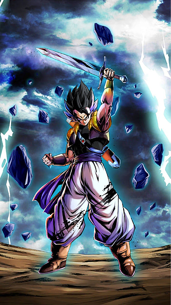 Gotenks, Full color artwork, Anime power-up, Japanese manga HD phone wallpaper