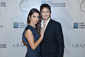 Ian Somerhalder, Nikki Reed, Heartthrob status, Pop culture icon HD wallpaper