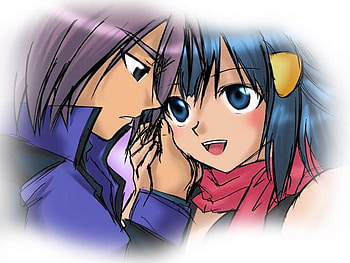 dawn and paul (for you Kogitsune!), dawn, anime, love, couple, cute, paul, pokemon HD wallpaper