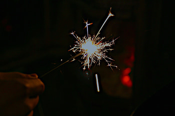 Holidays, Shine, Sparks, Brilliance, Sparkler HD wallpaper