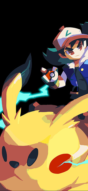 Electric Clash: Pikachu & Ash Anime , Anime, Pokemon HD phone wallpaper