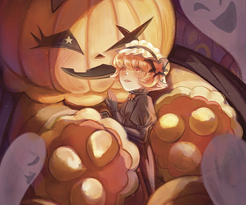 Pumpkin Pie Cookie, Pumpkin Pie Cookie (Cookie Run), video game, COOKIE RUN: KINGDOM HD wallpaper