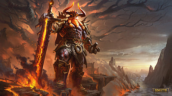 Surtr - The Fire Giant, video game, Smite HD wallpaper