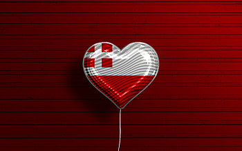 I Love Utrecht, , realistic balloons, red wooden background, Day of Utrecht, dutch provinces, flag of Utrecht, Netherlands, balloon with flag, Provinces of Netherlands, Utrecht flag, Utrecht HD wallpaper