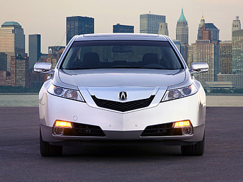 Auto, Acura, Cars, City, Asphalt, Front View, Style, Akura, 2008, Tl, Silver Metallic HD wallpaper